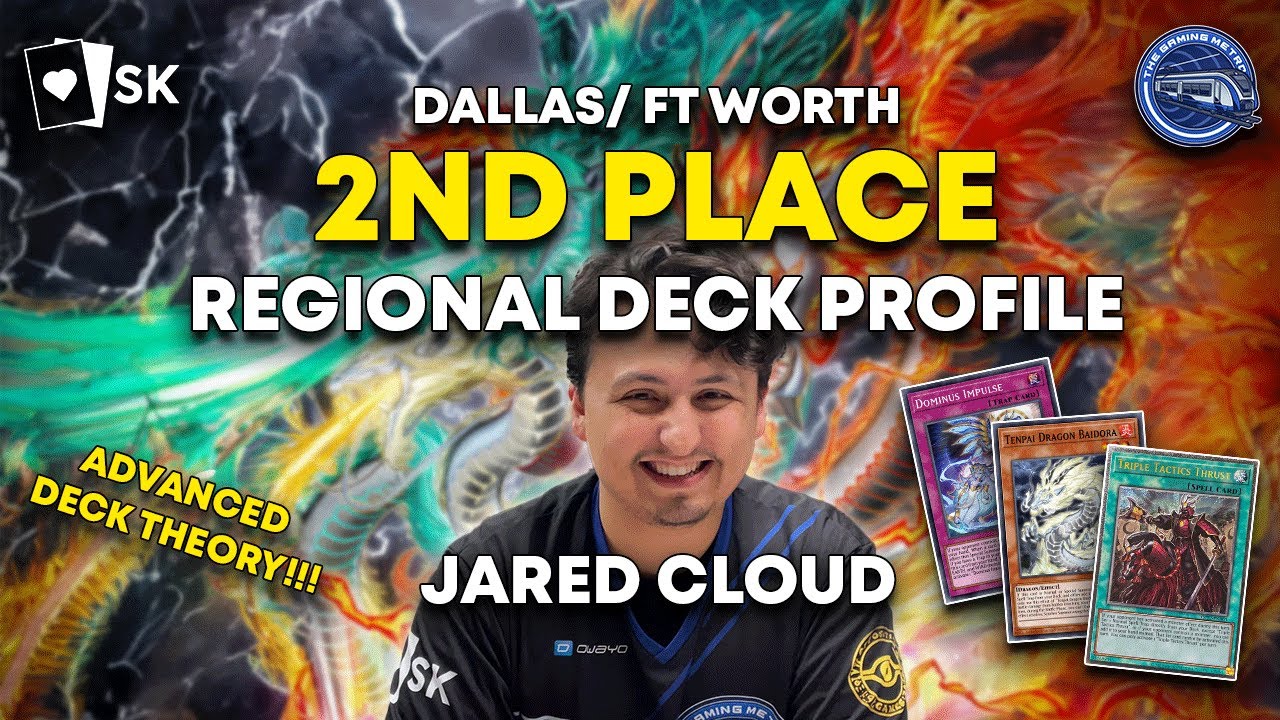 Tenpai Dragon 2ND PLACE!!! Deck Profile with Jared Cloud - FT Worth Regional