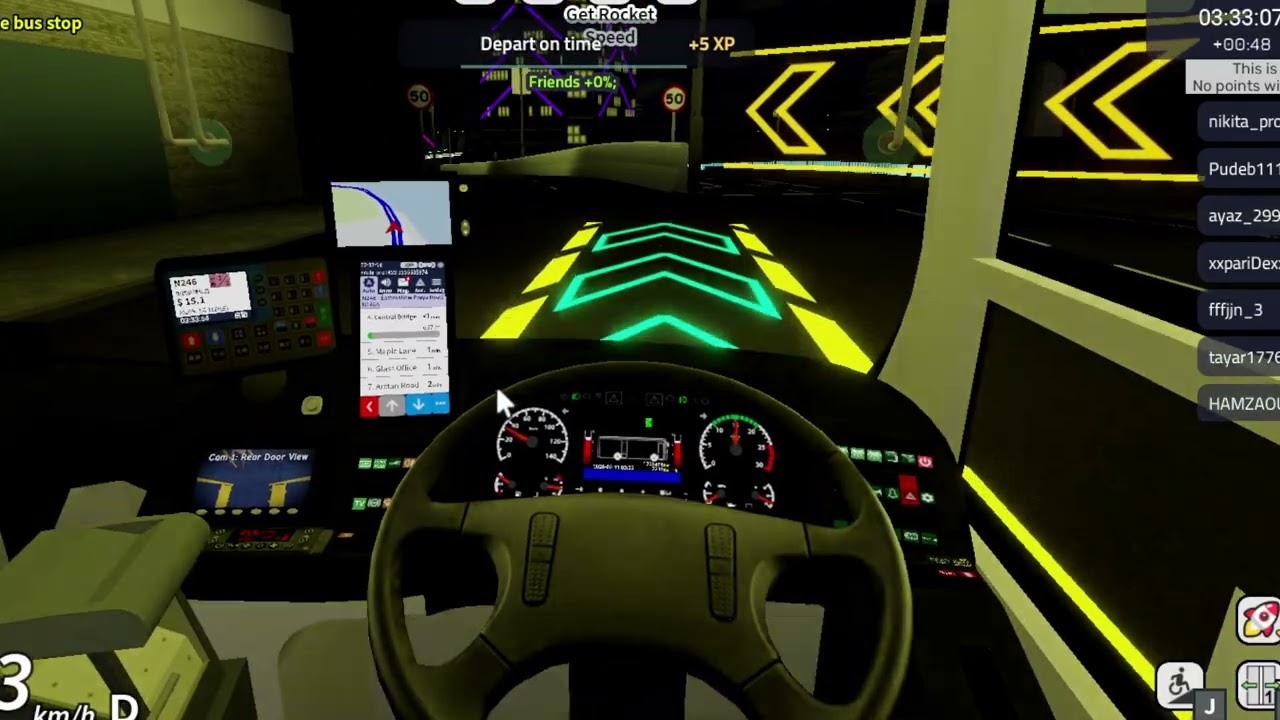 playing bus simulator