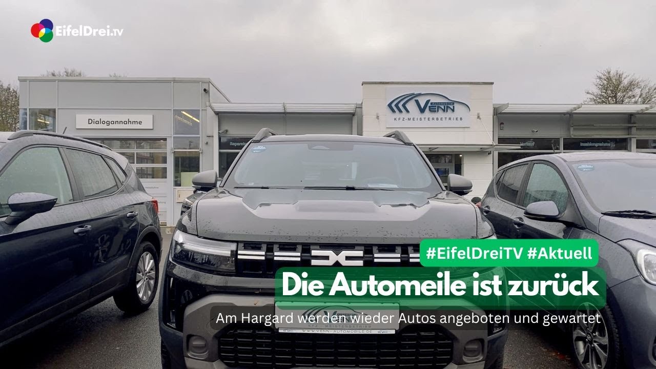 #EifelDreiTV #Aktuell🚗✨ Venn Automobile &ndash; Neue Auto-Leidenschaft am Hargard 🏞️