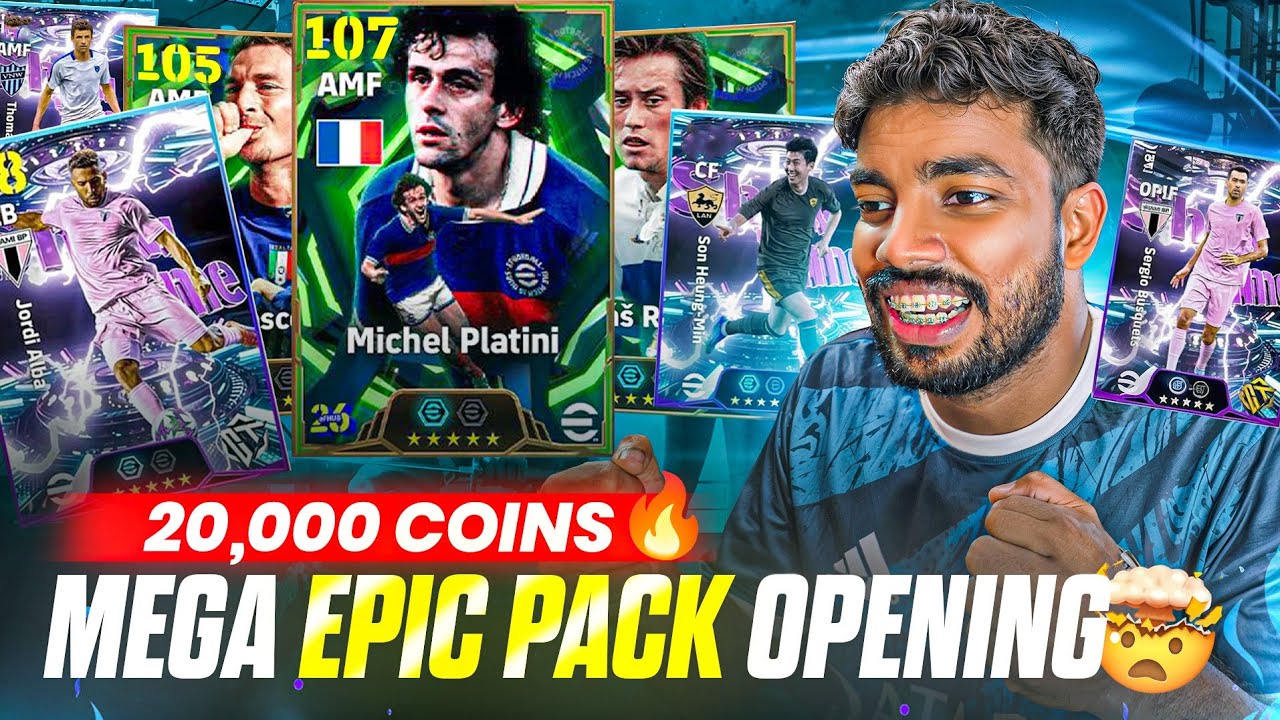 EUROPEAN MIDFIELDERS EPIC PACK OPENING 🥶🔥 || 2OK COINS MEGA PACK OPENING 🤯 || WHY ALWAYS ME 😭🚶‍♂️