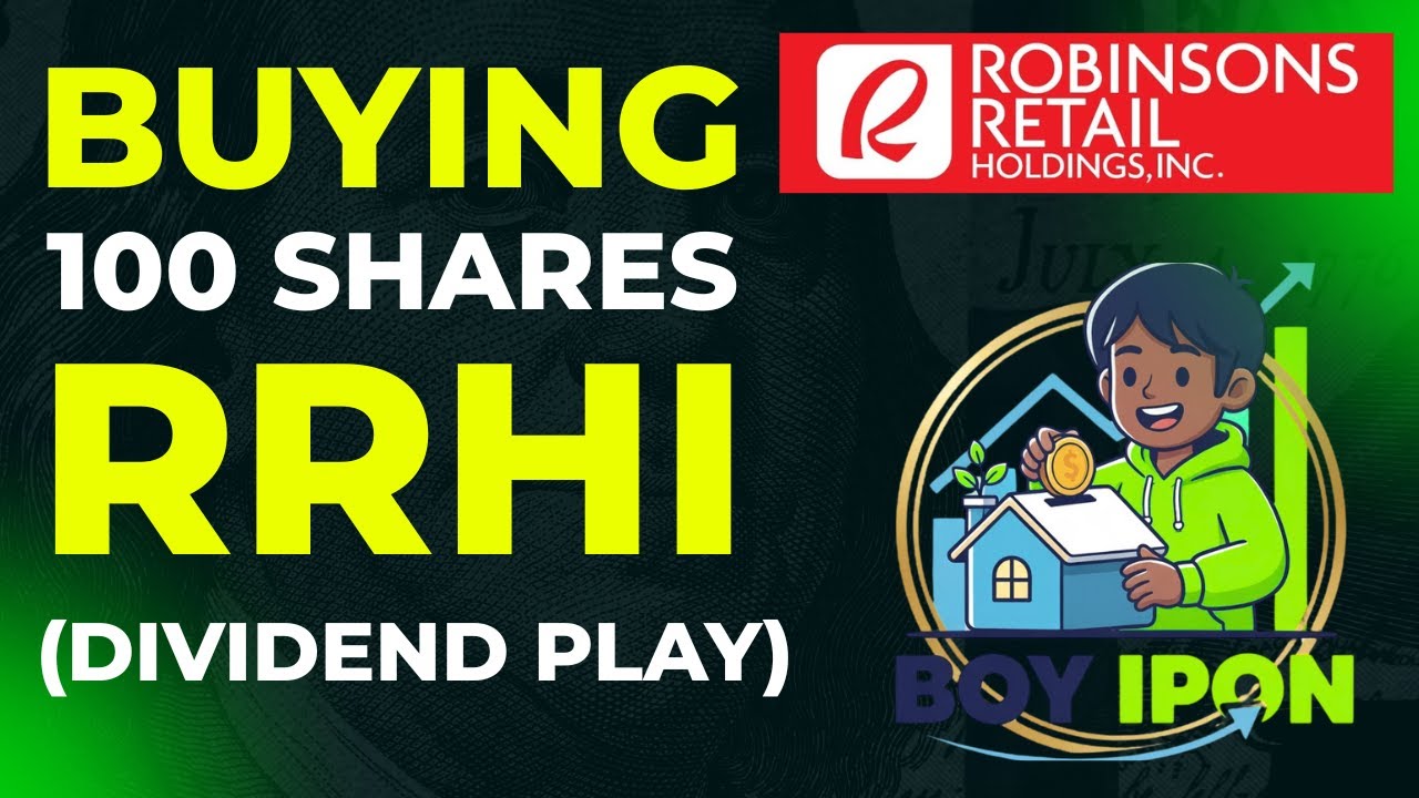 Buying RRHI or Robinsons Retail Holdings for Dividends - Philippine Stock Market