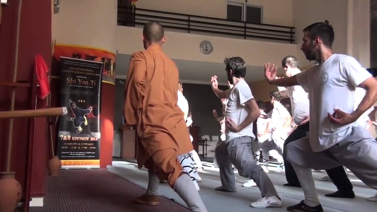 Master Shi YanTi at Shaolin Temple Athens, Greece 2014
