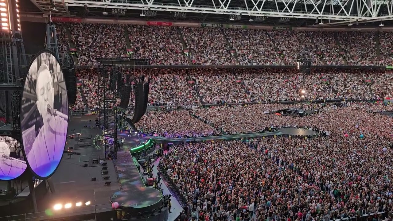 Coldplay - The Scientist live at Johan Cruyff Arena Amsterdam 16/7/23