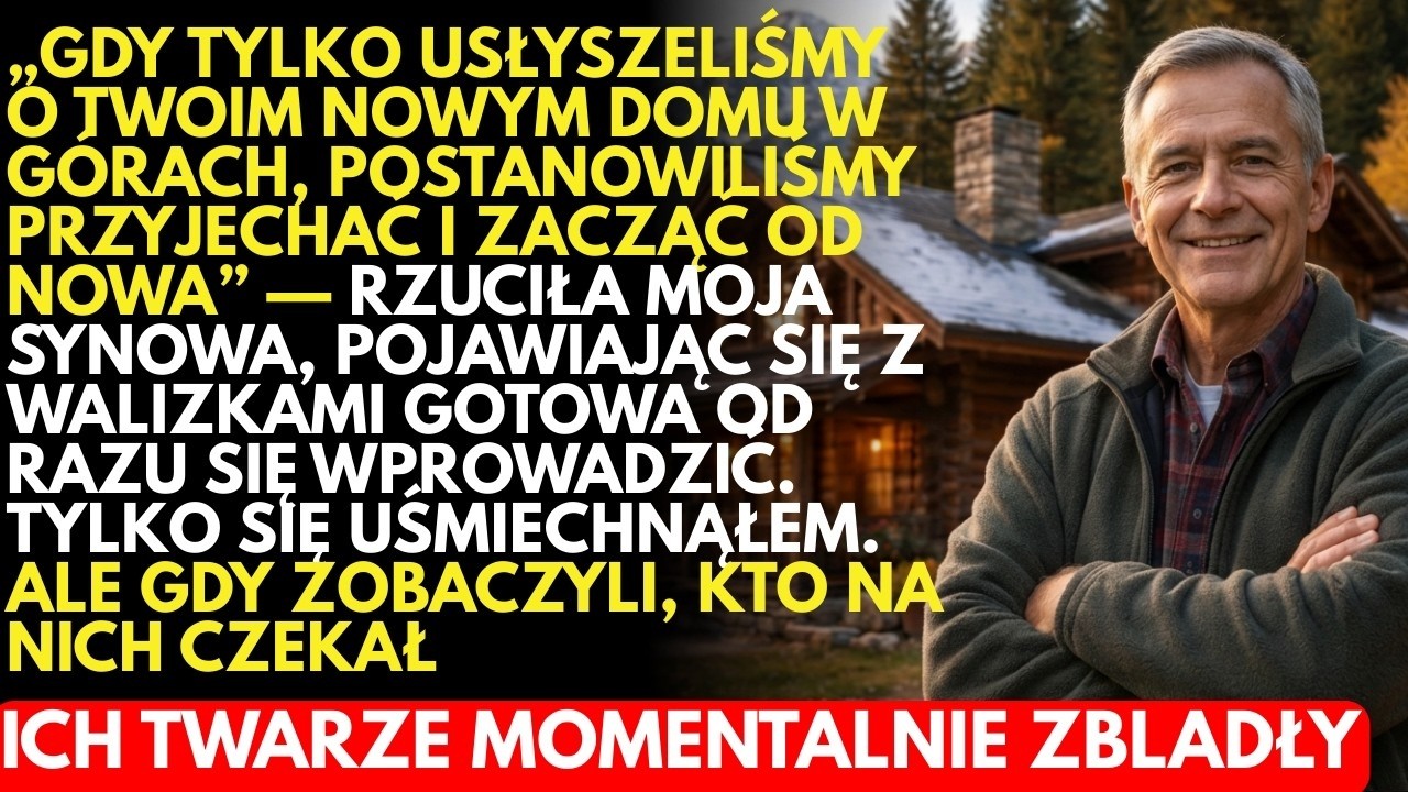 Przejmujemy WSZYSTKO!- synowa wtargnęła do mojego nowego domu w górach. Zbladła, gdy ZOBACZYŁA, co