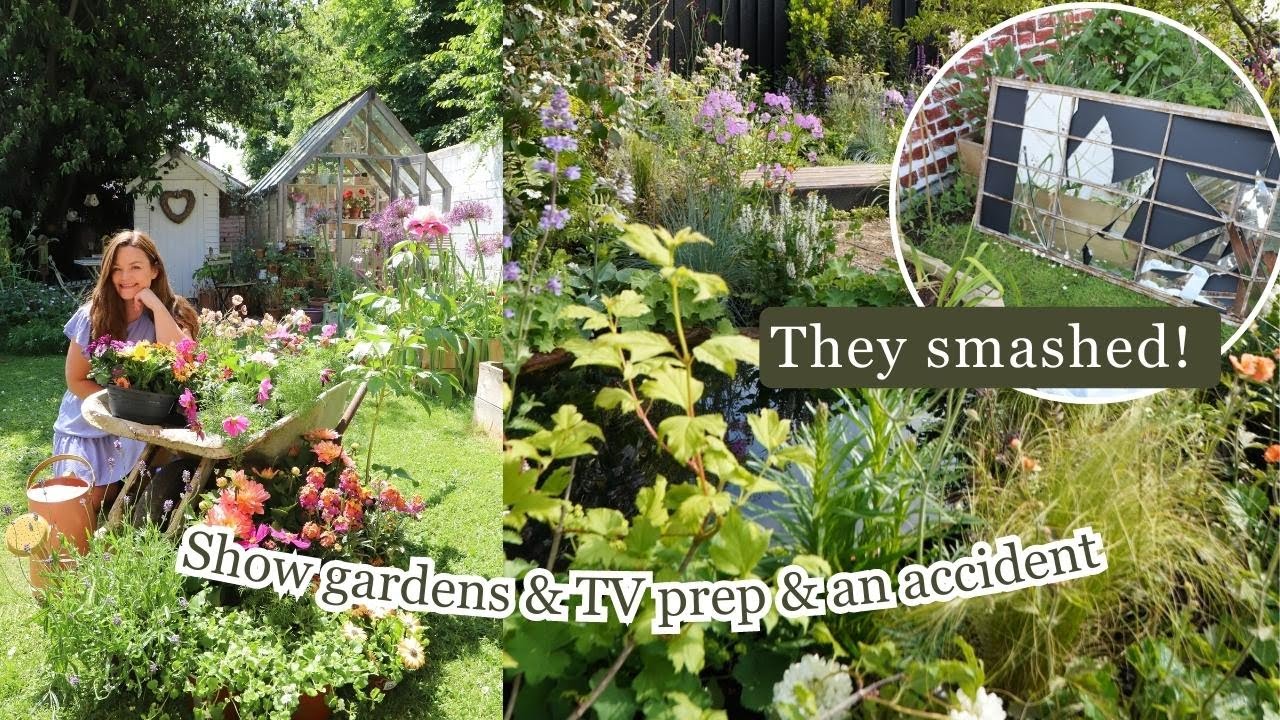 Bloom Show Gardens, Telly Preparations, and Unexpected Mishaps 😢