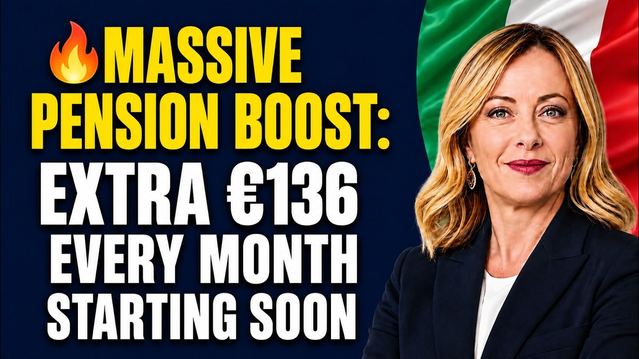 🔥 Massive Pension Boost: Extra &euro;136 Every Month Starting Soon