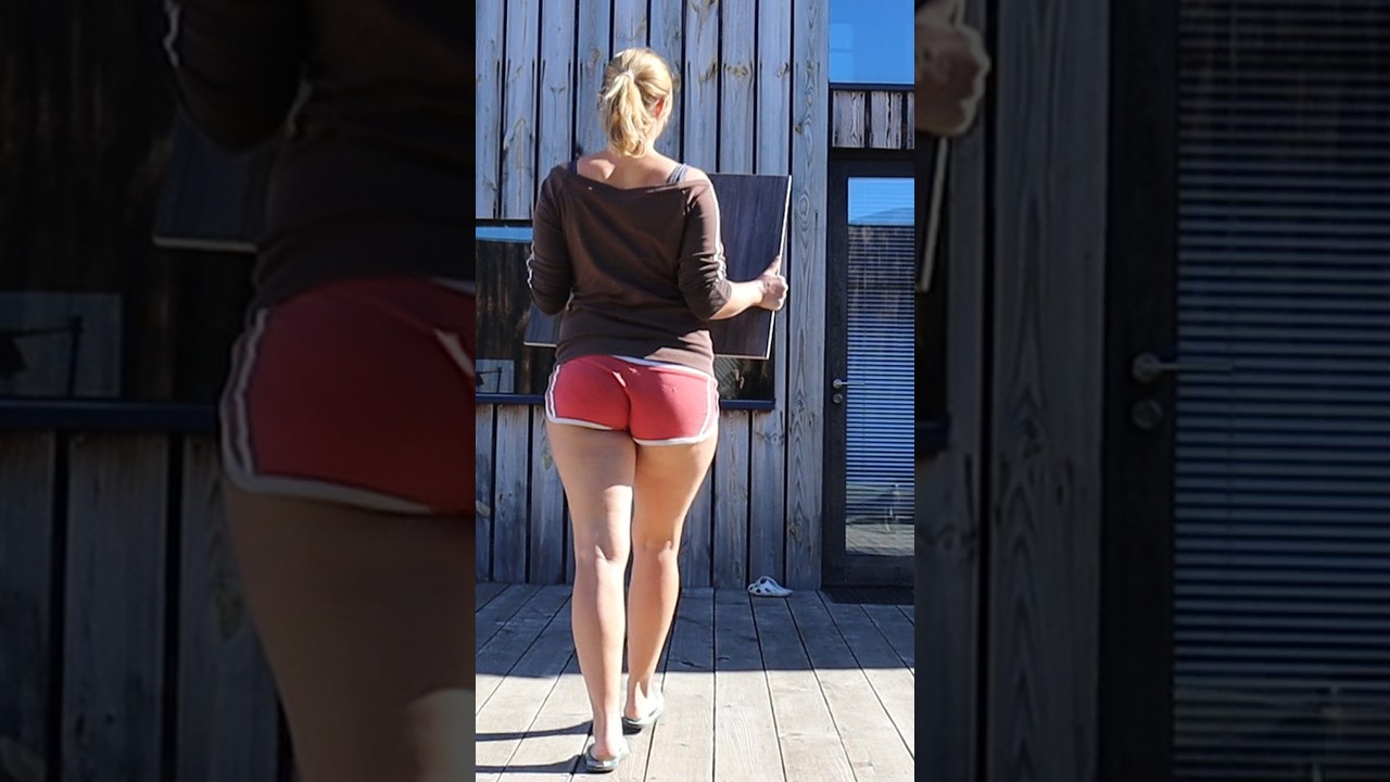 She tested my PERFECT tile transition! #diy #shorts