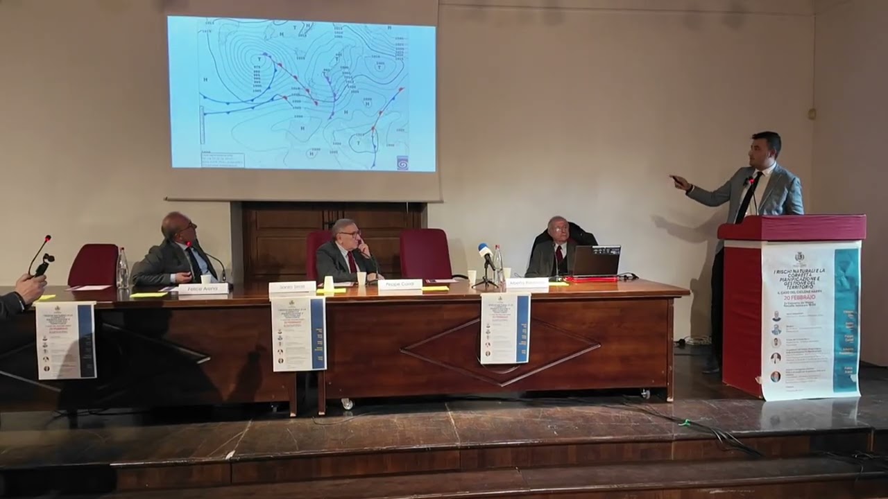 Il Ciclone Harry tra meteo e clima: la relazione di Peppe Caridi al convegno di Roccella Jonica