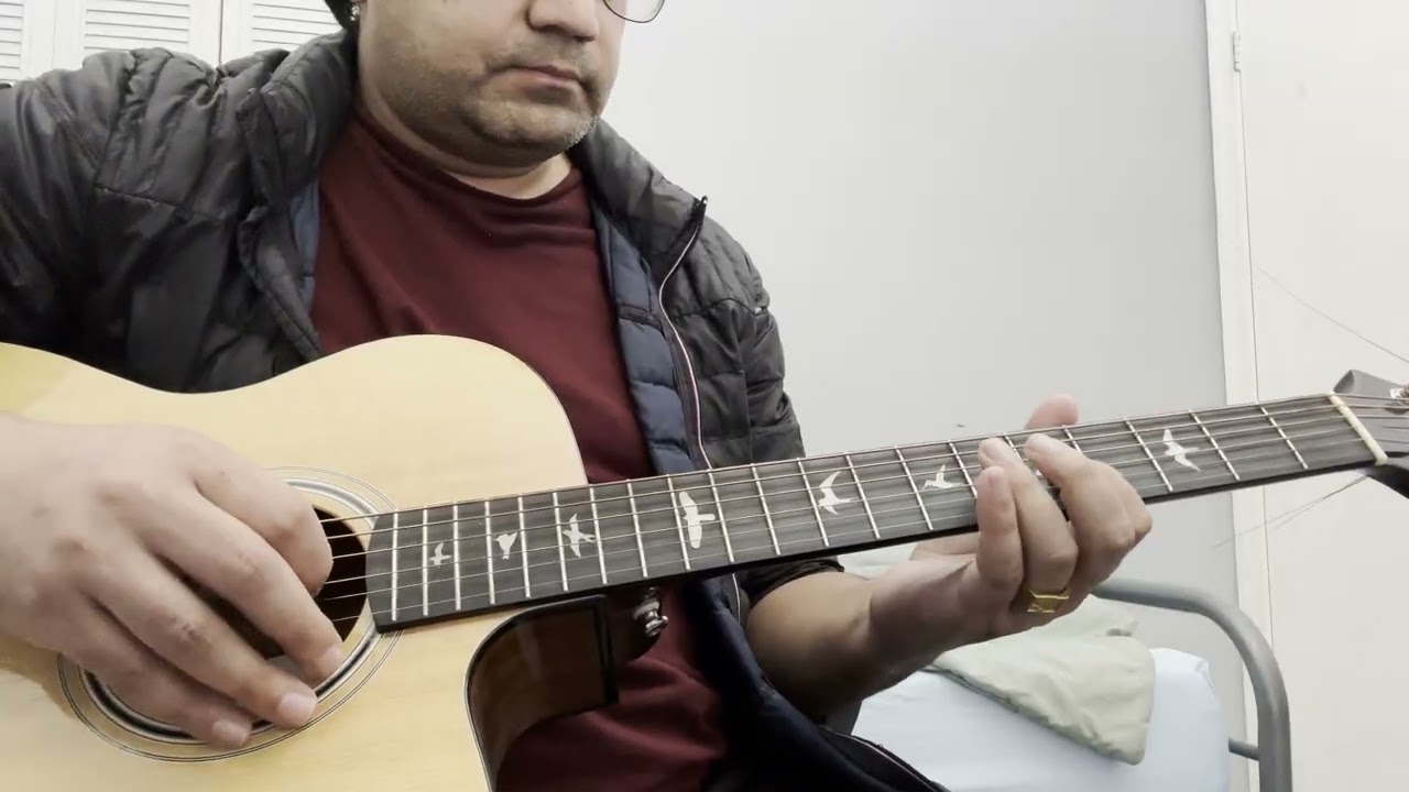 Timilai Ma Ke Bhanu - Guitar Lesson - Intro | Chords | Fills | Solo - Narayan Gopal