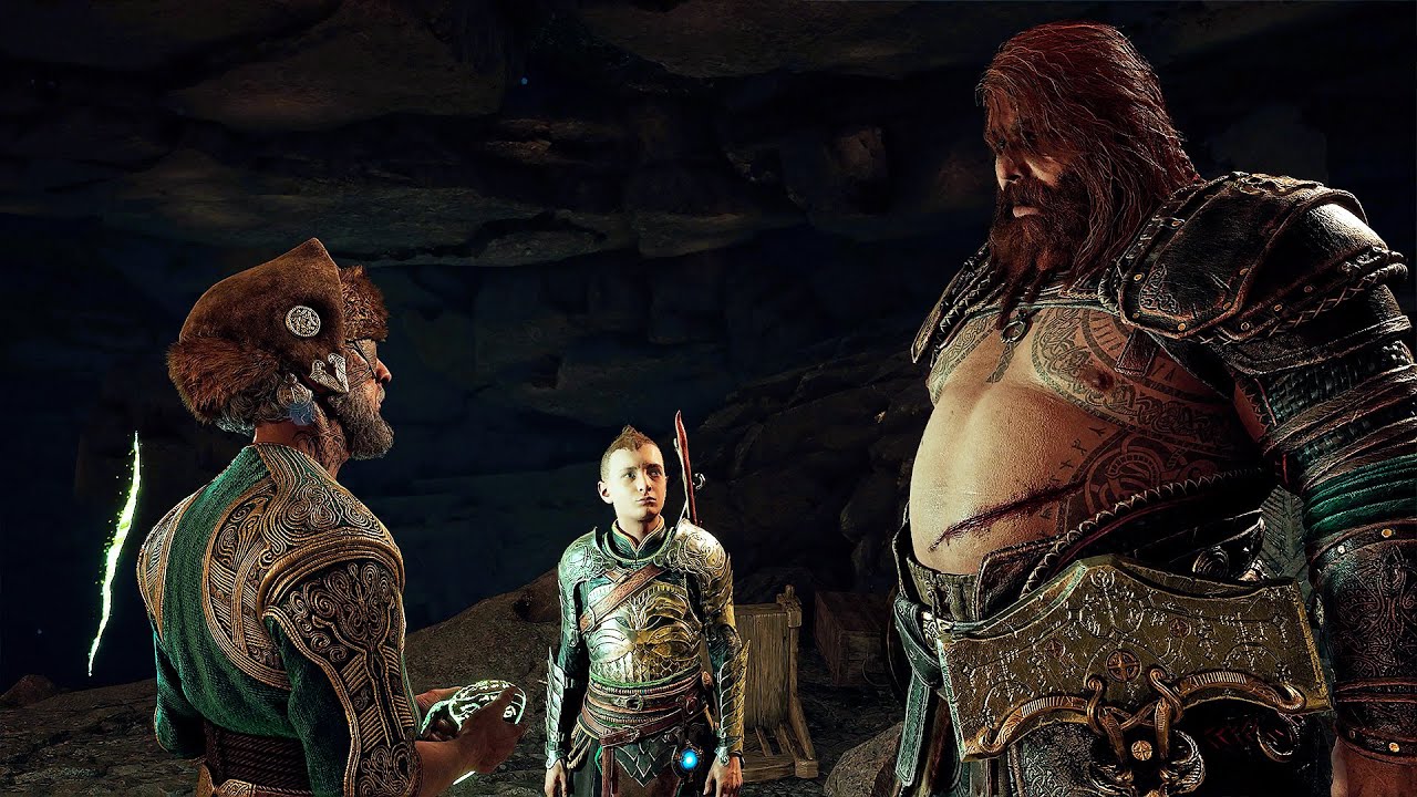 Один объясняет, почему он так жесток к Тору — God of War Ragnarok