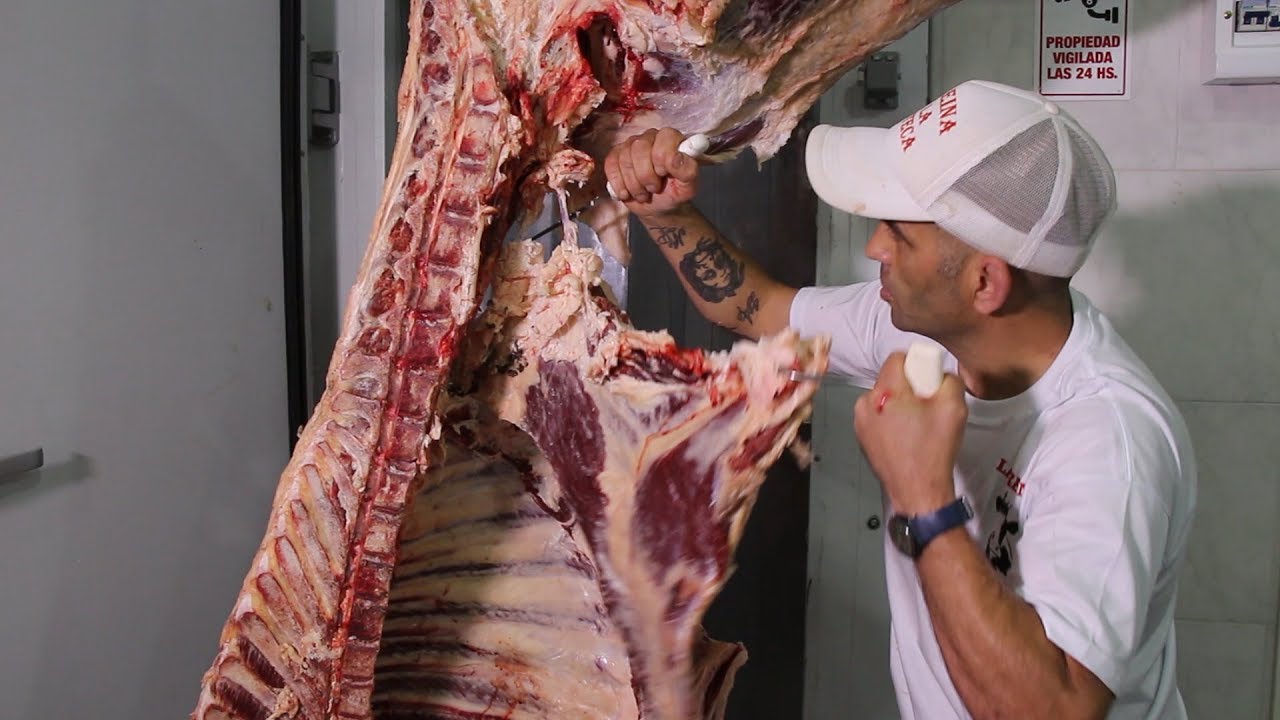 Desposte de una media res / Carnicería La Reina (Baradero)