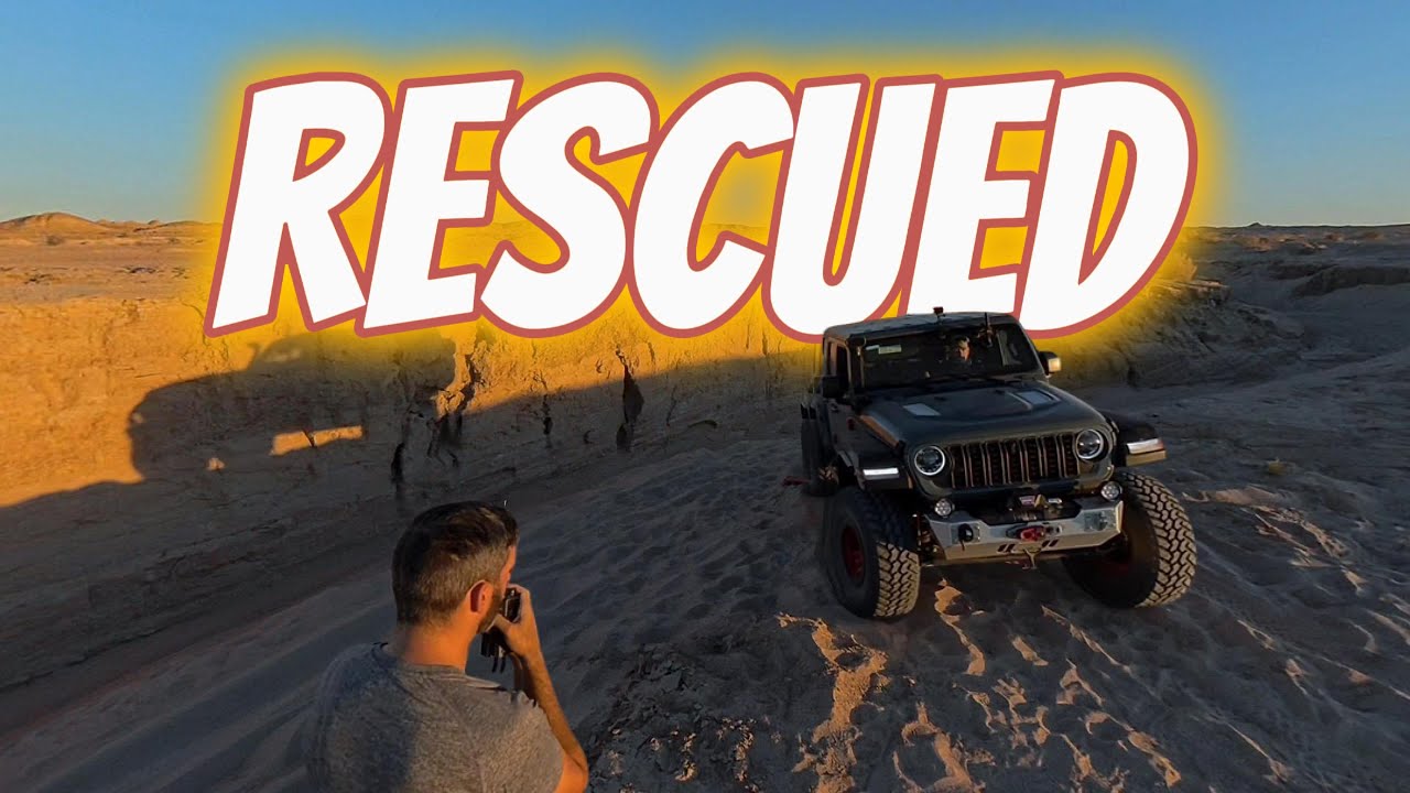 Lost After Dark in Ocotillo Wells California OHV Area