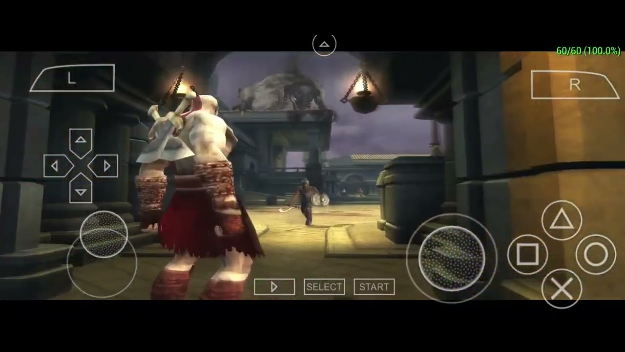 God of war Ghost of sparta phone gameplay aethersx2 emulator 