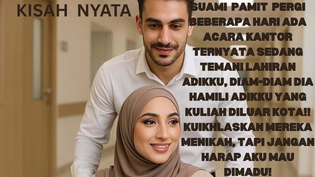 SUAMI TEMANI ADIKU LAHIRAN ANAKNYA&DIA BOHONG DINAS KERJA, MeREKA SELINGKUH BRTAHUN-TAHUN DIBELAKANG