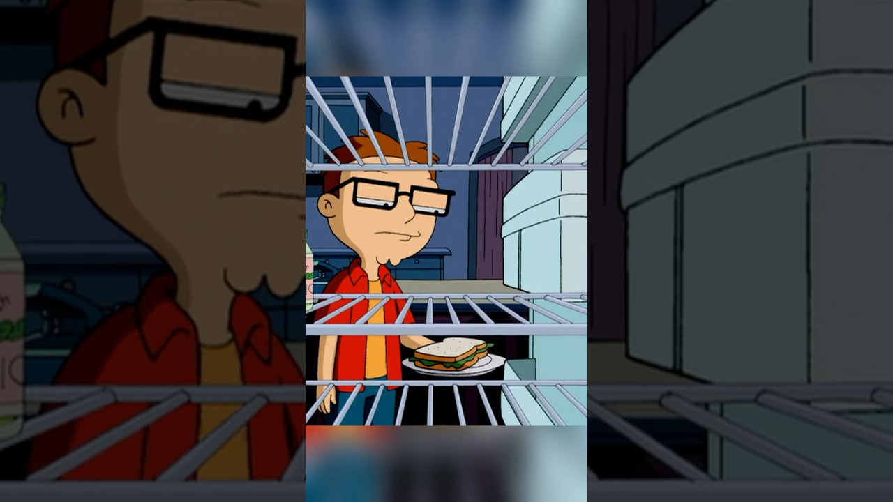Steve is eating sandwich #shorts #americandad