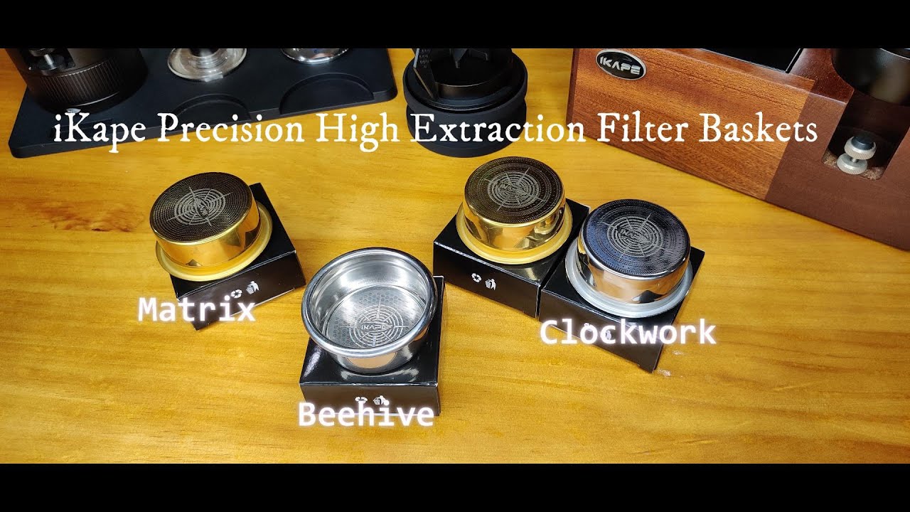 iKape Precision High Extraction Filter Baskets I Detailed Intro I Demo