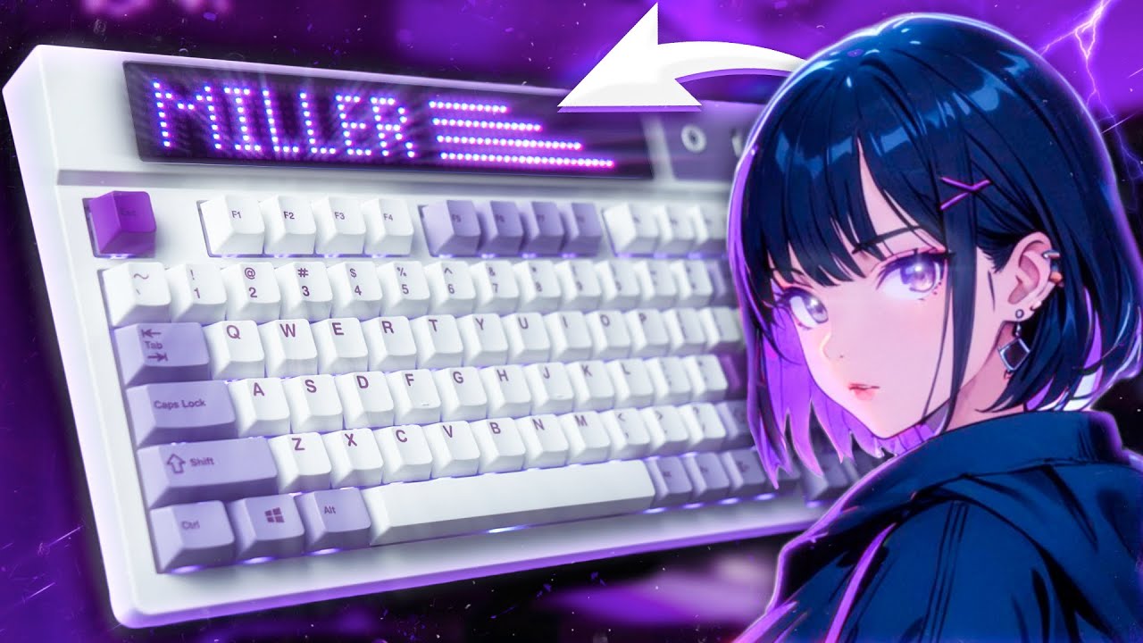 Сделай Свою Клавиатуру УНИКАЛЬНОЙ | Epomaker DynaTab 75X #millercom