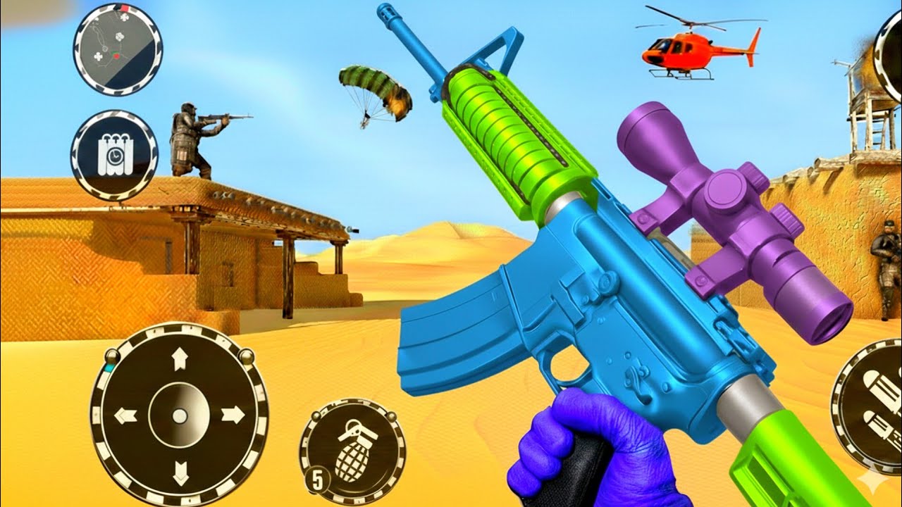FPS Robot Shooter Strike Anti-Terrorist Shooting🥸 Android GamePlay