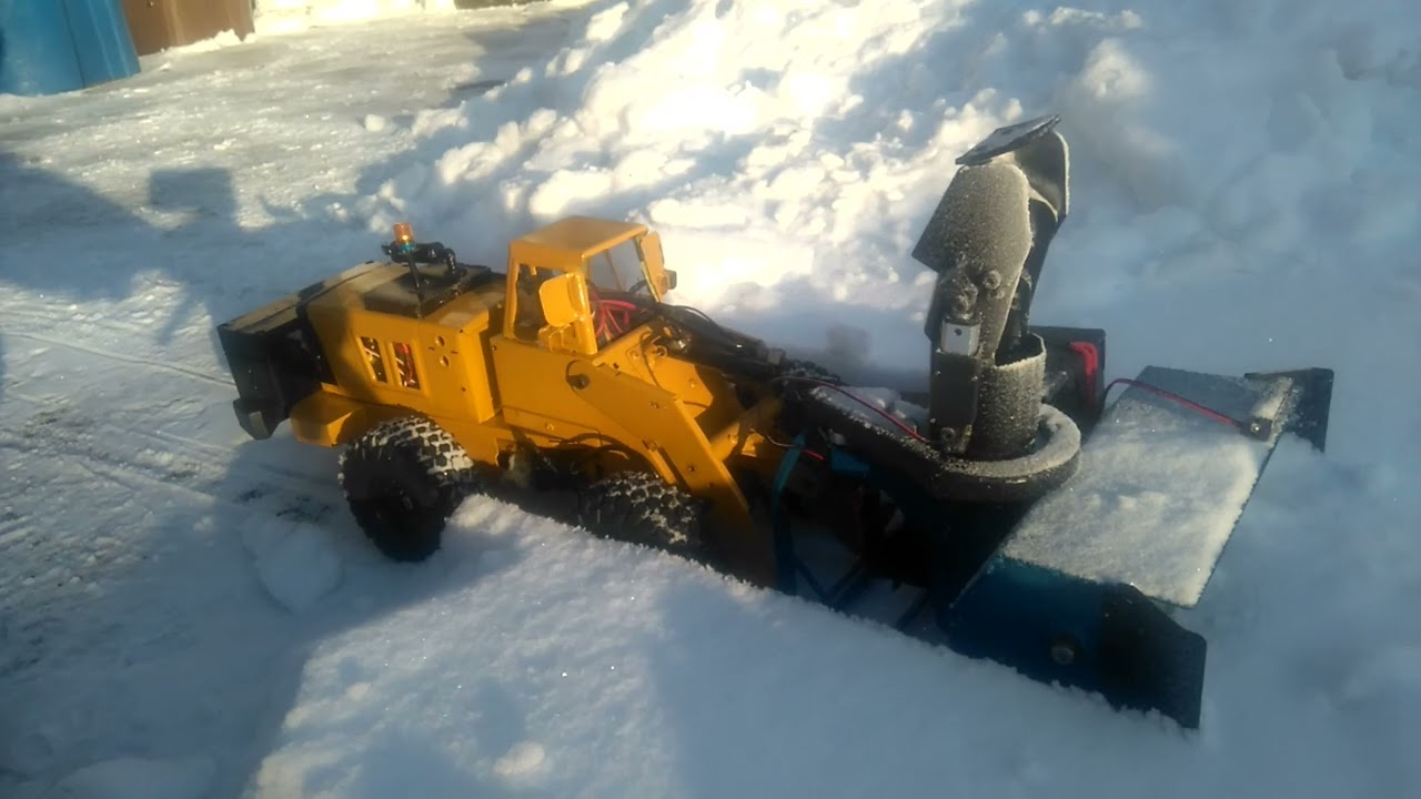 souffleuse rc Tonka snow blower