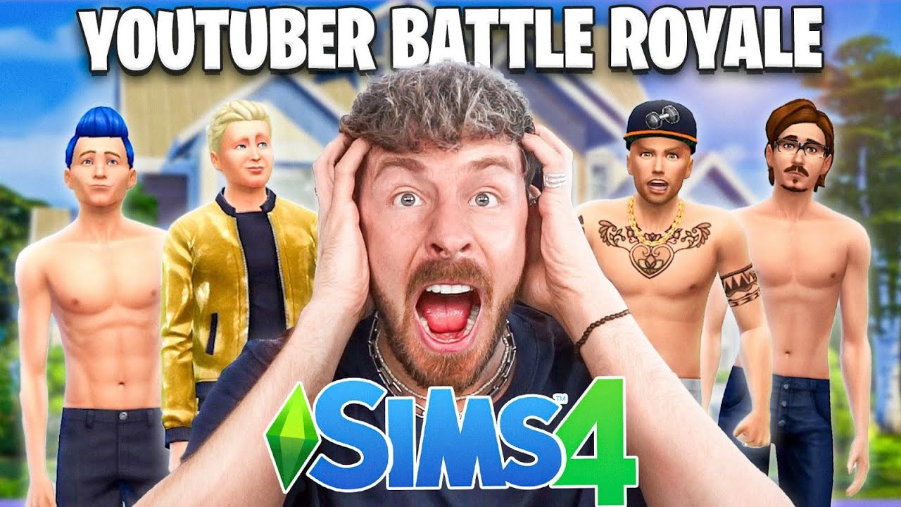 STREAMER Battle Royale in SIMS 4!!