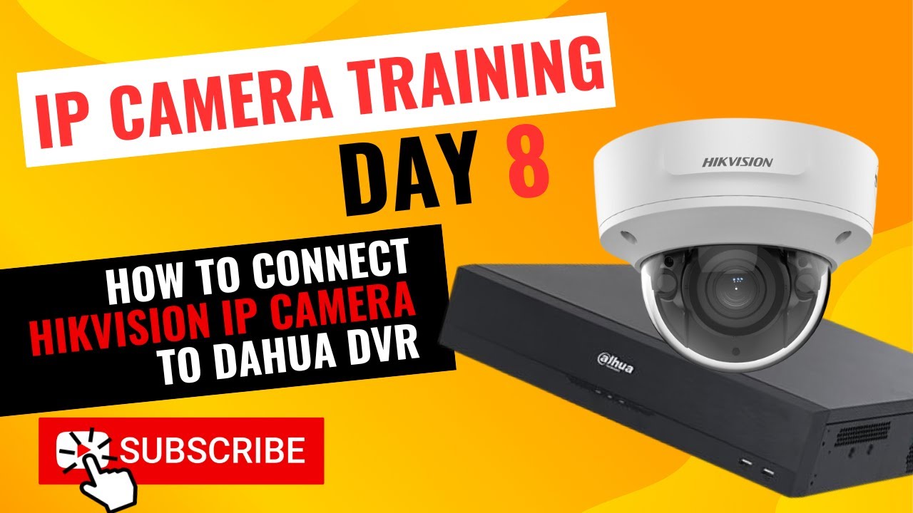 How to add Hikvision IP Camera in Dahua XVR| Hikvision Onvif Setting