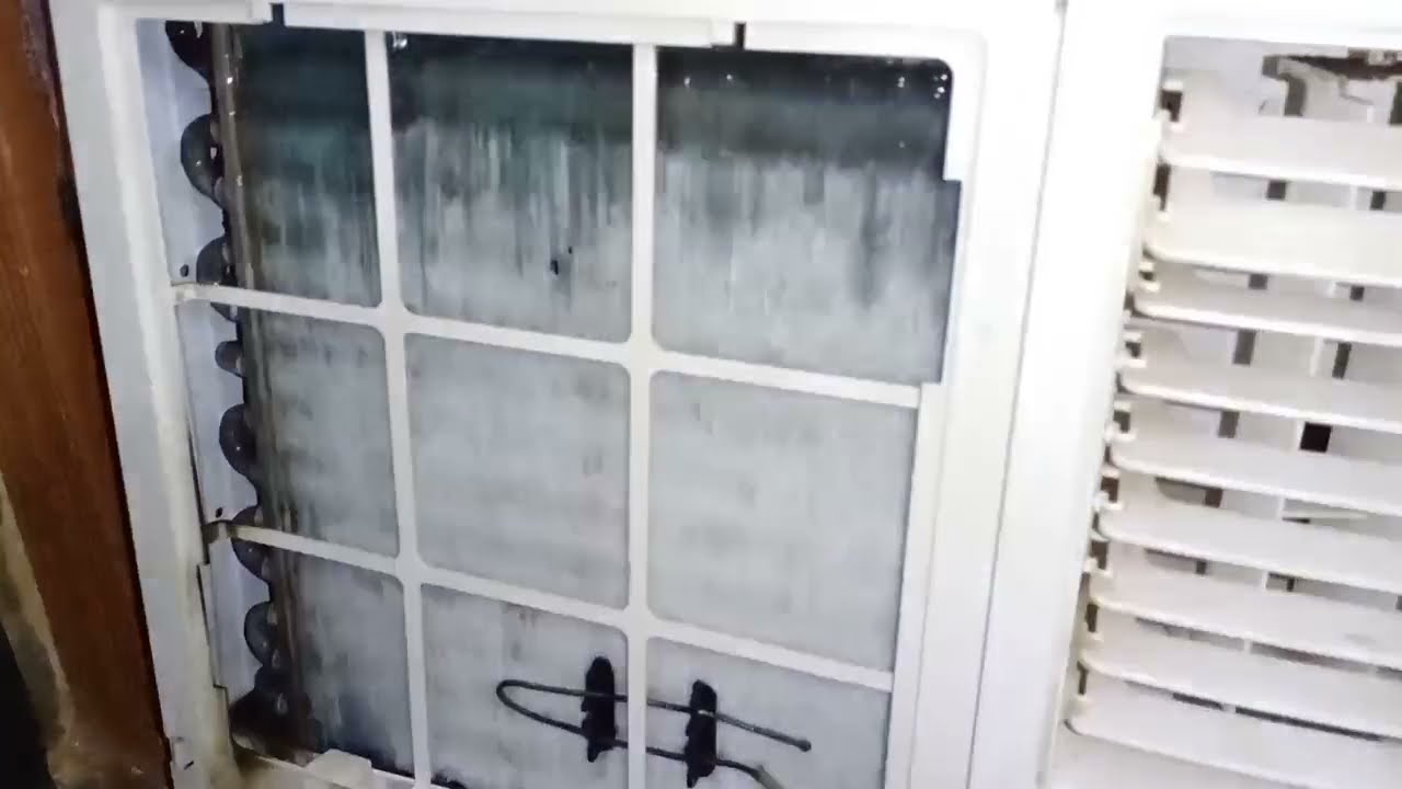 Window Ac Ice problem Ice on Evaporator How to Solve.