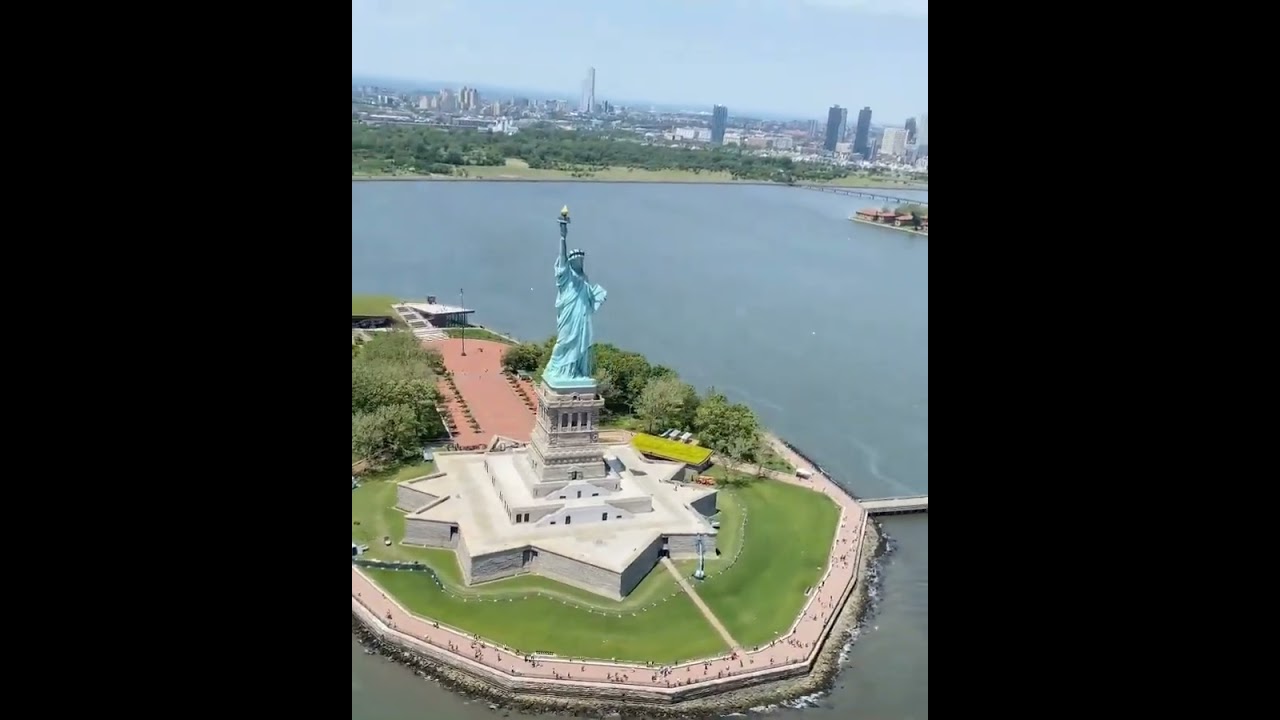 New York NY USA Америка Нью-Йорк Статуя Свободы