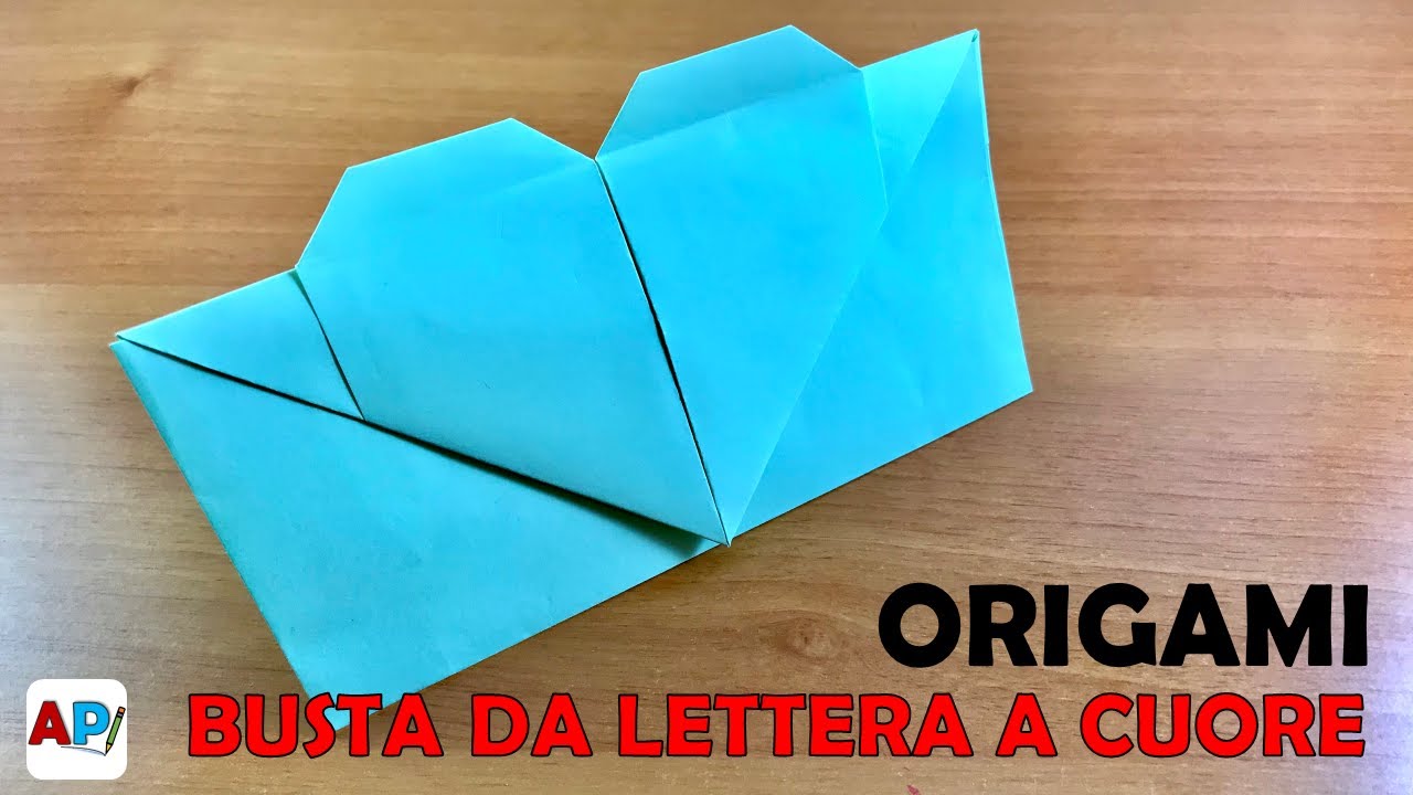 Origami: Busta da lettera a forma di cuore