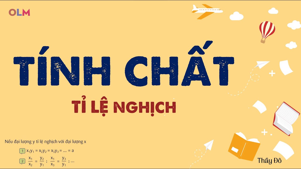 Tính chất: đại lượng tỉ lệ nghịch | Toán lớp 7 | OLM.VN