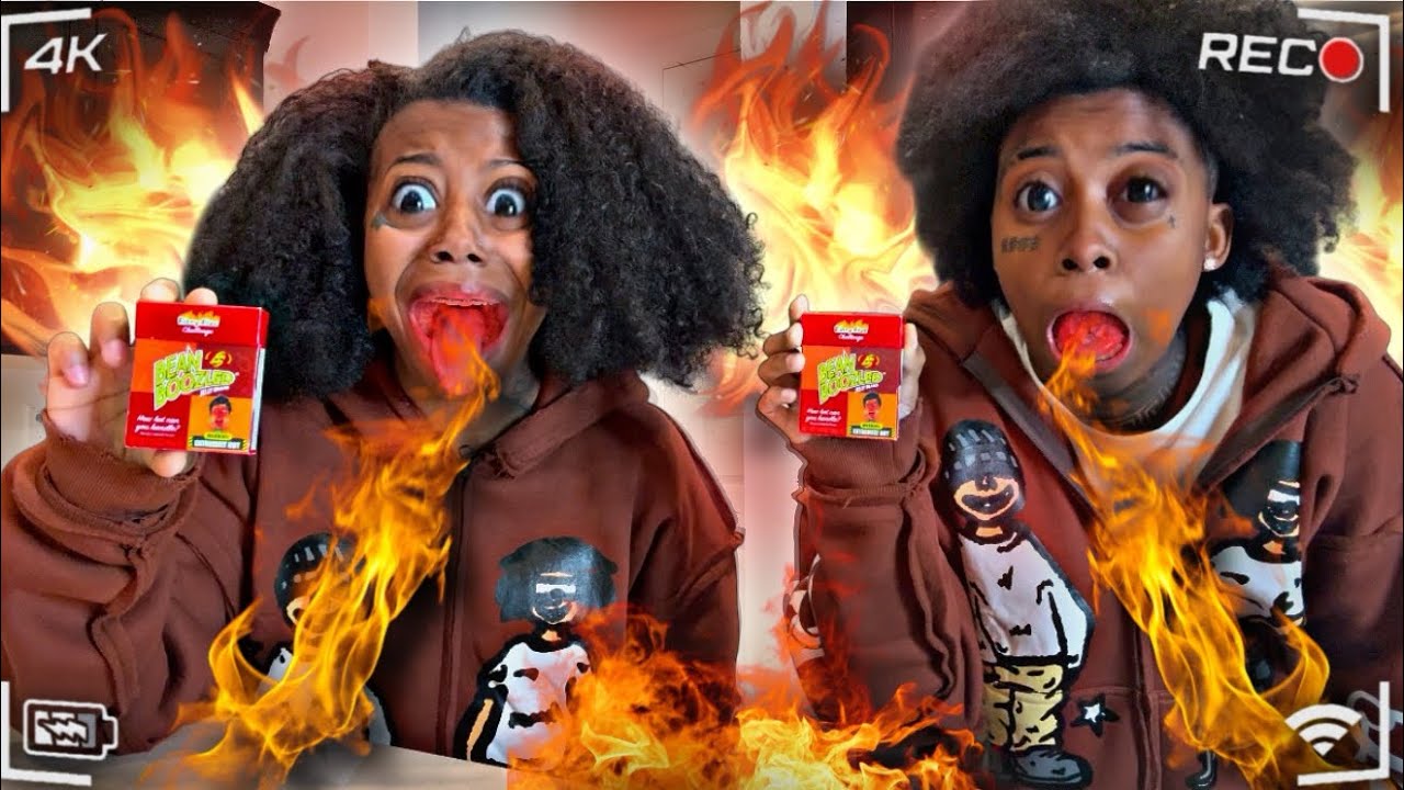 HOT BEAN BOOZLED CHALLENGE 🔥 WITH RKEMPIREE‼️