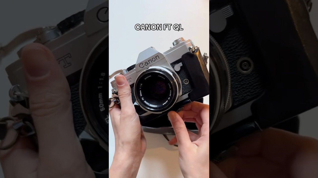 Vecchia reflex CANON FT QL 