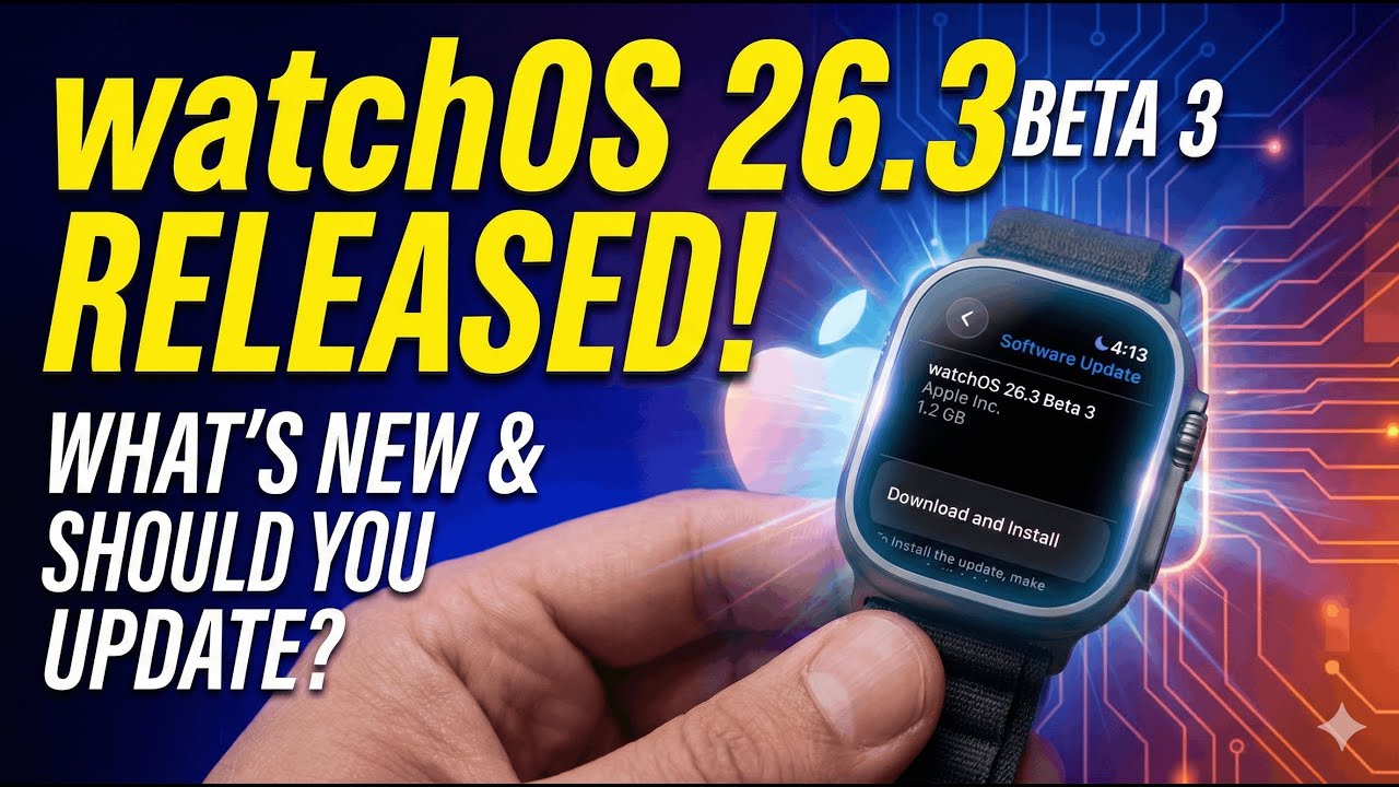 watchOS 26.3 Beta 3 Is OUT- This Is Interesting!