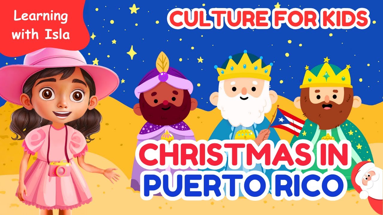 🎄 Christmas in Puerto Rico: A Joyful Celebration of Tradition! 🌟 #puertoricoforkids #culture