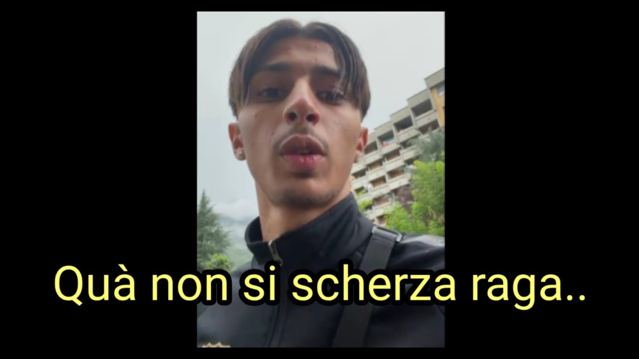 Baby Gang ritorna nelle case popolari nel rione - live diretta - espulso da Lecco - Casablanca