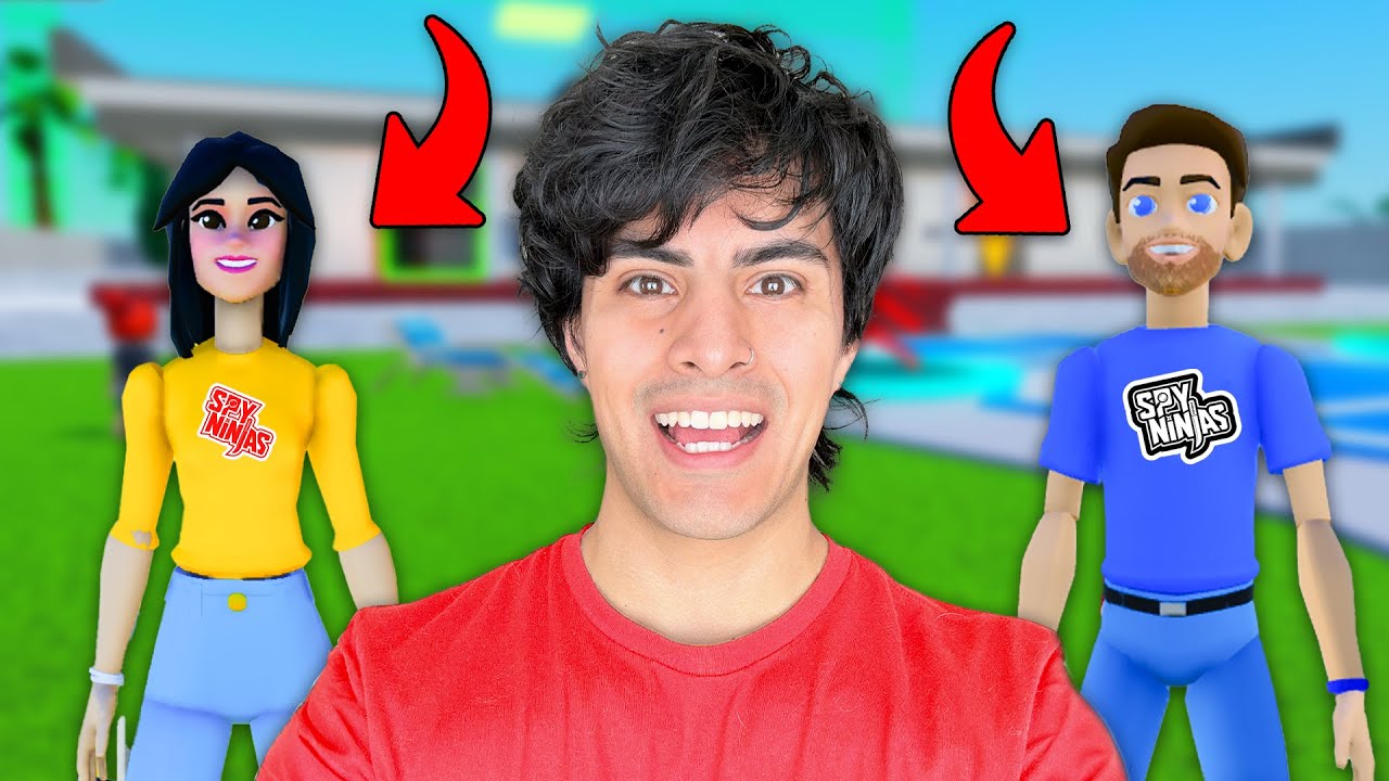 Я играл в игру Roblox с друзьями!