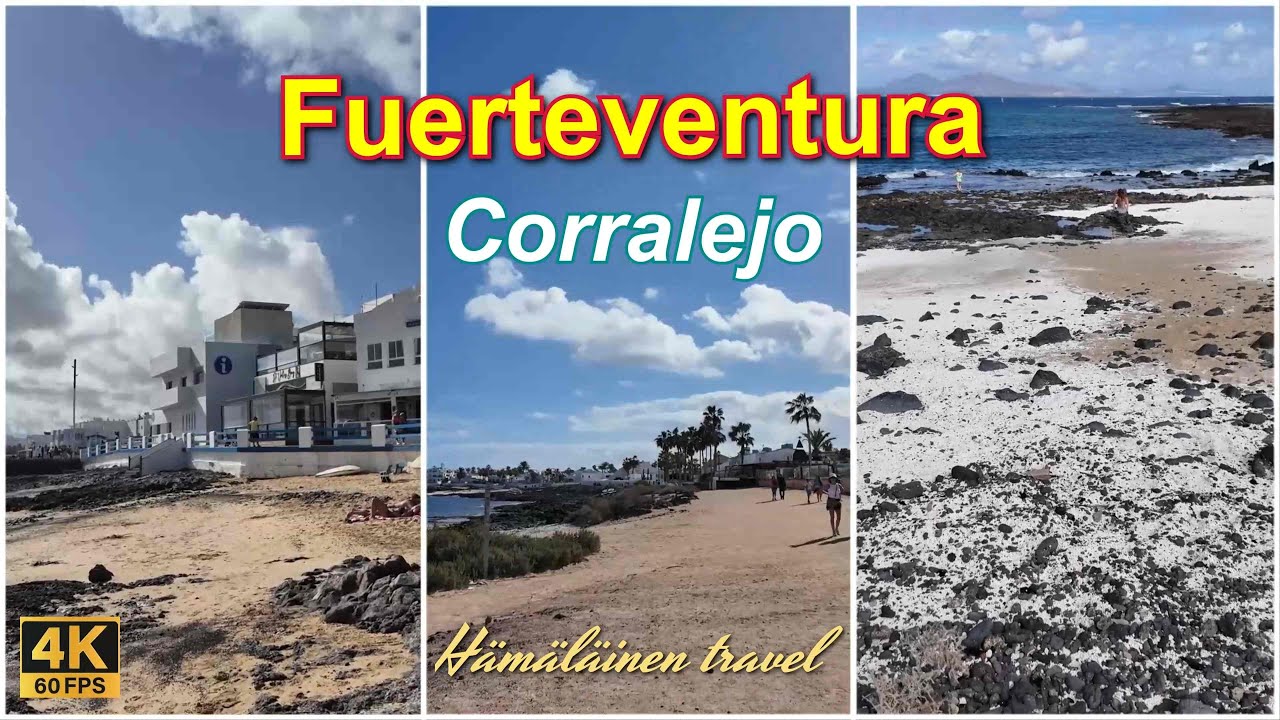 Walking the Coast of Corralejo: Marina to Sand Dunes