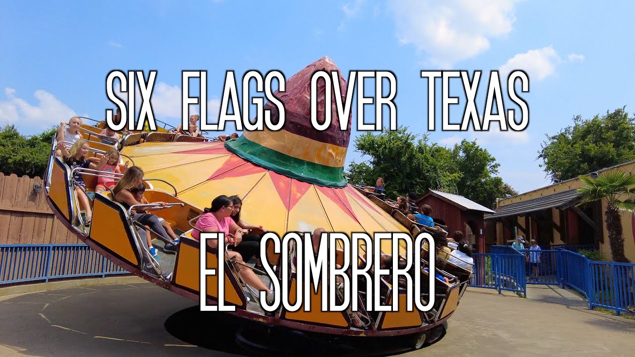 El Sombrero (4K Off Ride) Six Flags Over Texas