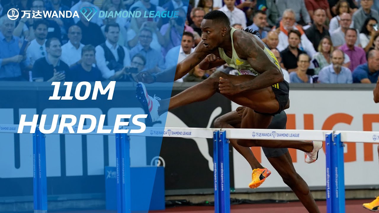 Grant Holloway wins first Wanda Diamond League title in Zurich 110m hurdles