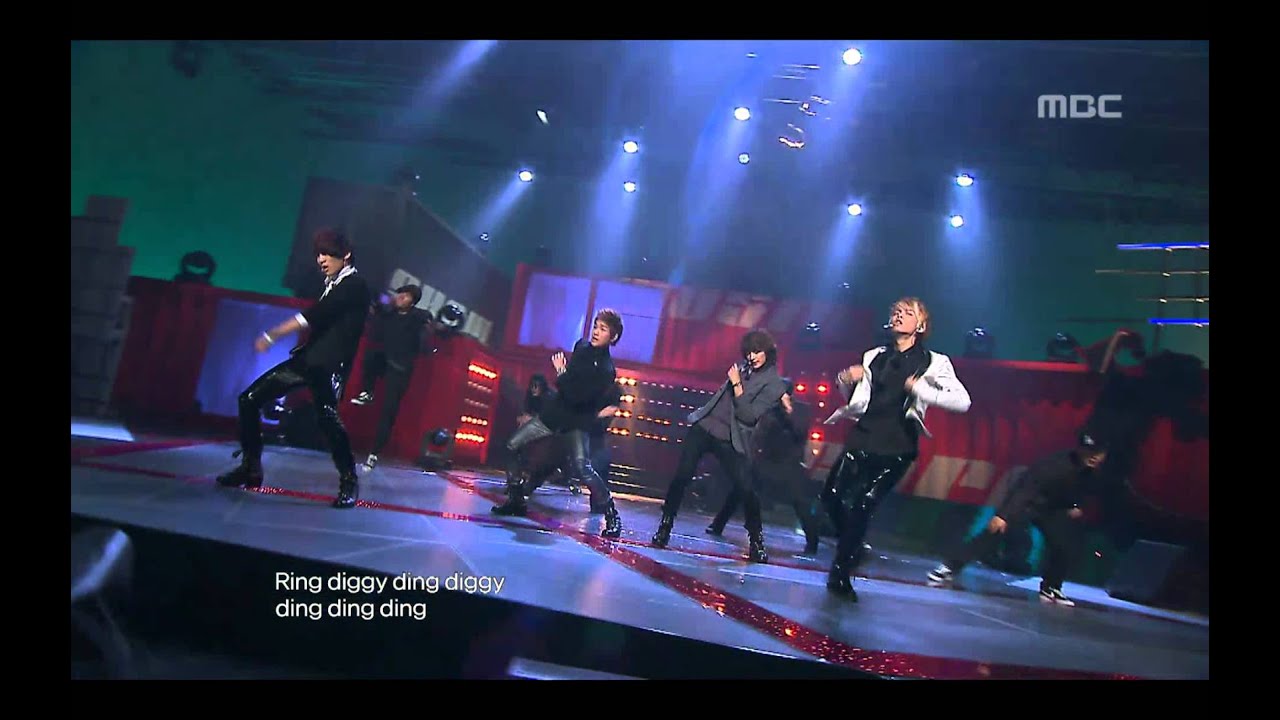 SHINee - Ring Ding Dong, 샤이니 - 링 딩 동, Music Core 20091128