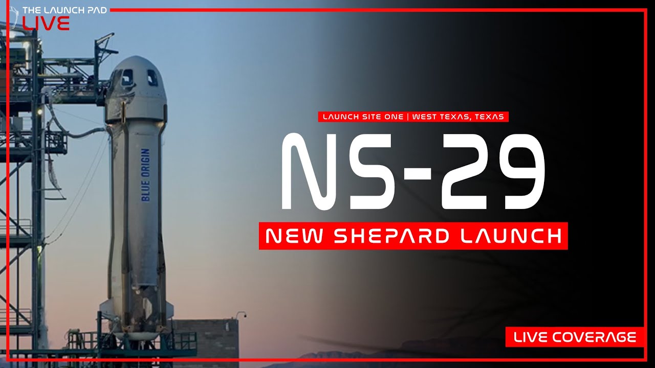 LIFTOFF! Blue Origin launches 30 Payloads aboard New Shepard from Texas | NS-29