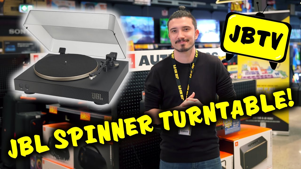 JBL Spinner Turntable! | JBTV 📺