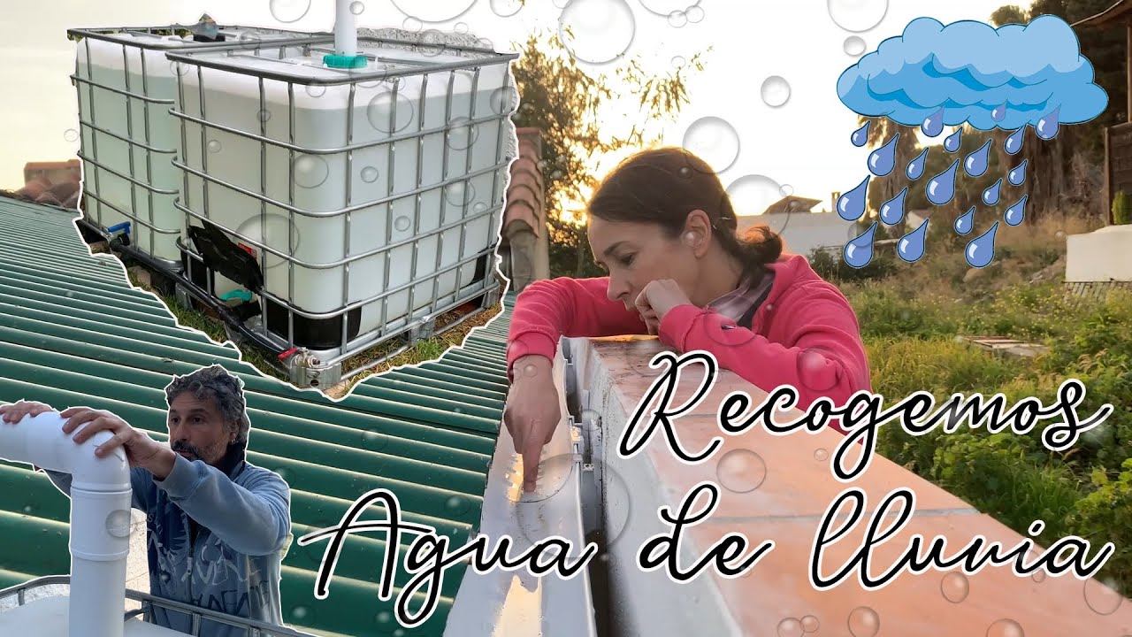 Hacemos sistema de recogida de AGUA DE LLUVIA. Ep32.