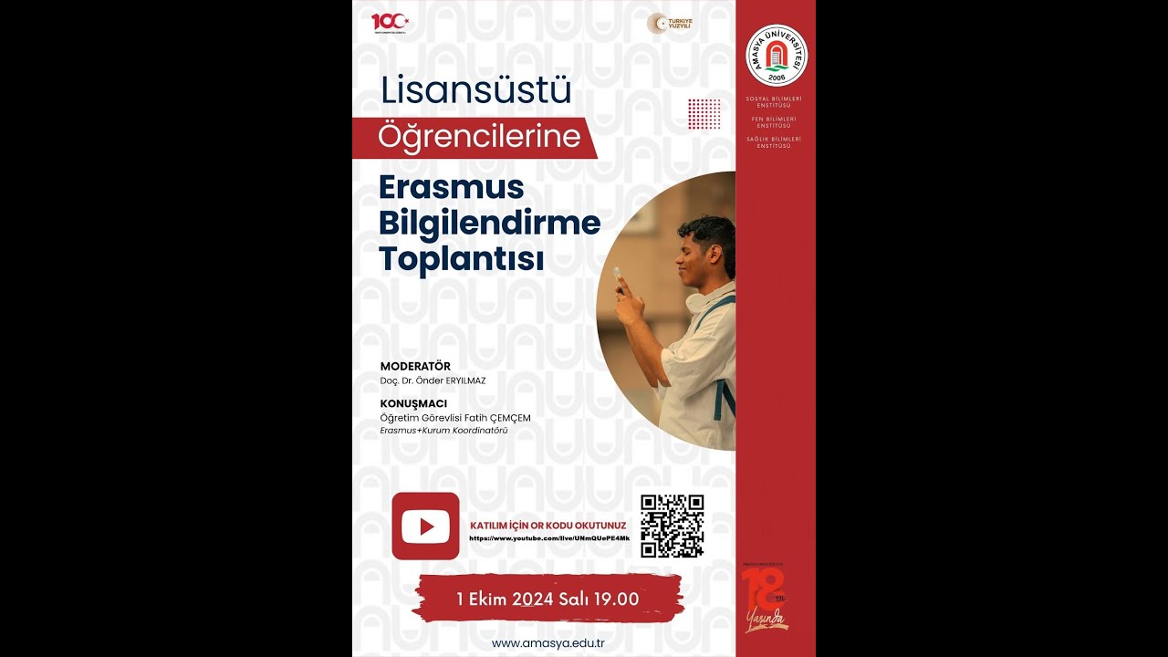 Lisansüstü Öğrencilerine Yönelik Erasmus Bilgilendirme Toplantısı