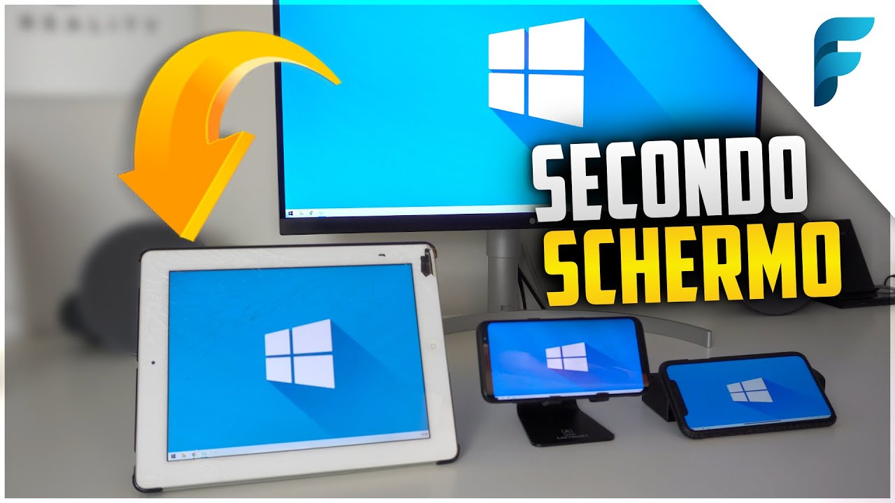 Usare un vecchio Tablet o Smartphone come Secondo Monitor | Windows & Mac (GRATIS)