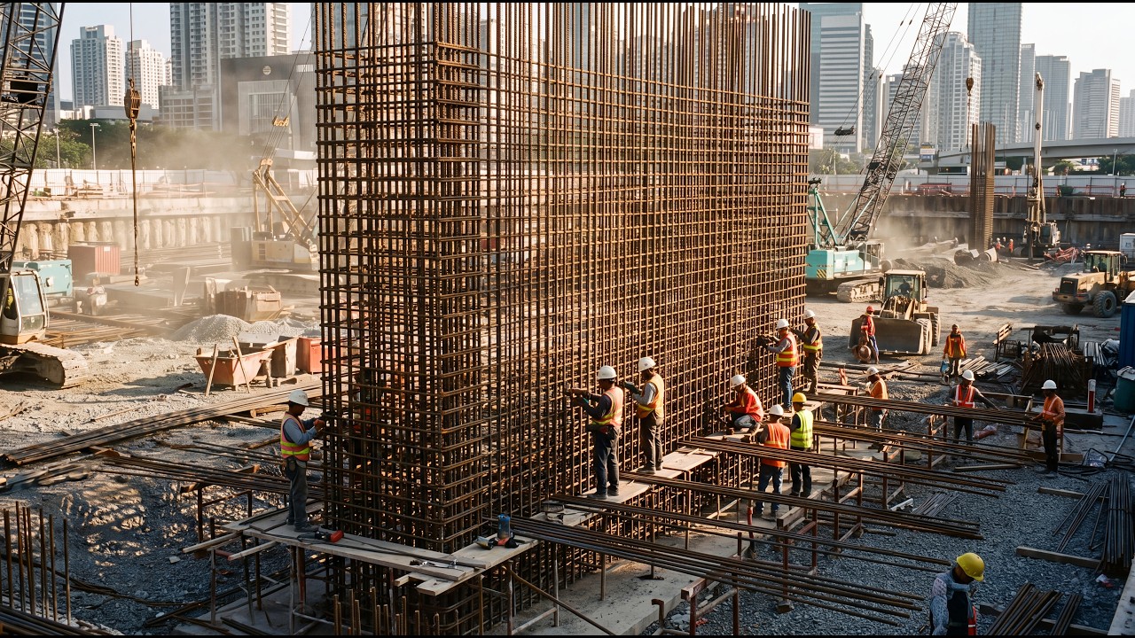Building The Impossible Mega projects: Skyscraper Architecture ( full process )