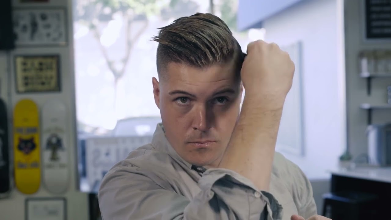 How To Style a Skin Fade with Combover   with Uppercut Deluxe  Deluxe Pomade