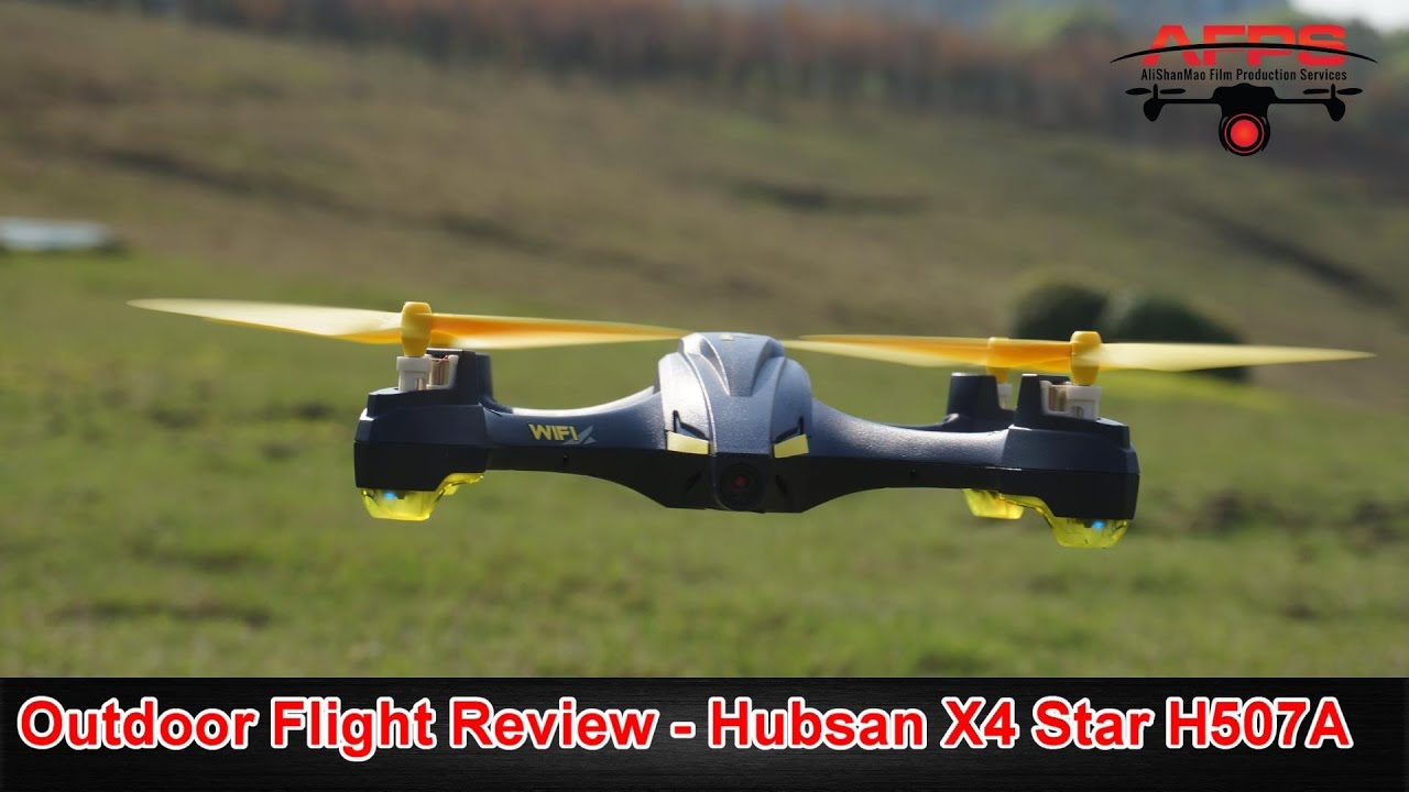Hubsan H507A X4 Star WIFI FPV Follow Me Drone Flight Review