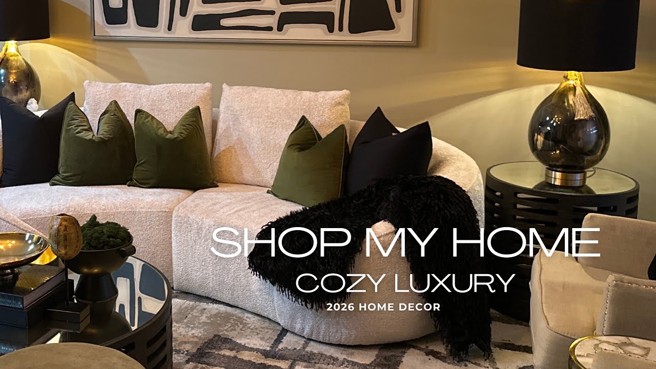 I Shopped My Home for a Luxury Living RoomRefresh | Modern GlamStyle