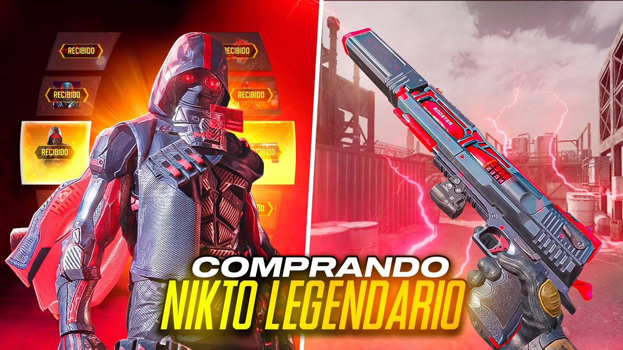 Comprando al NIKTO LEGENDARIO (+NUKE con .50 GS) | COD mobile