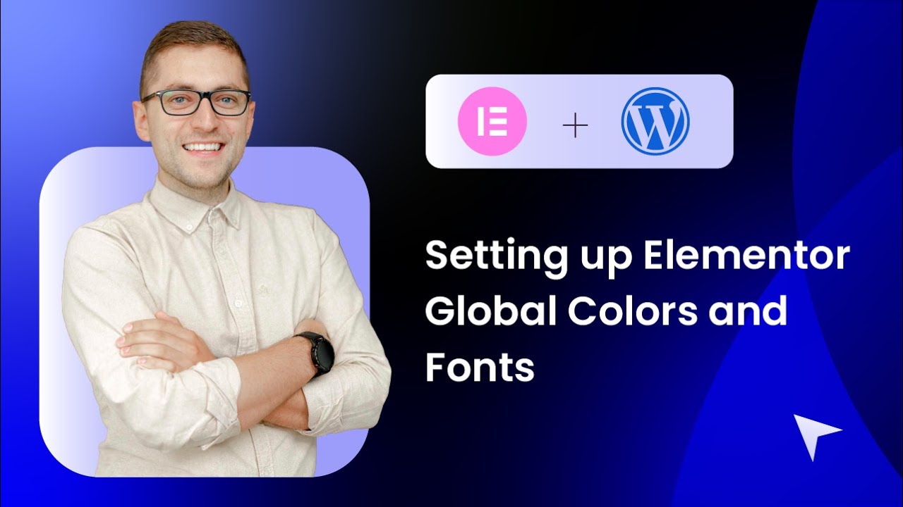 6. Setting up Elementor Global Colors and Fonts